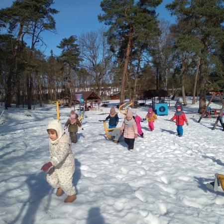 Ale cudownie! *** 7 minut na mrozie i tyle radości 