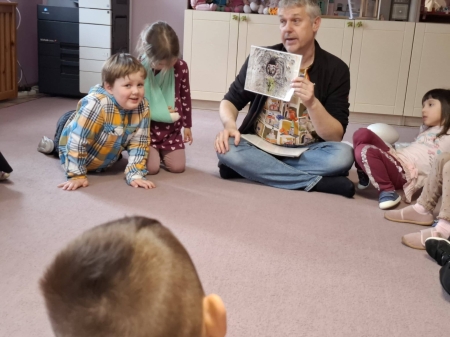 Na dzisiejszych zajęciach Pan Ekolog zabrał dzieci w fascynującą podróż do świata ptaków ?